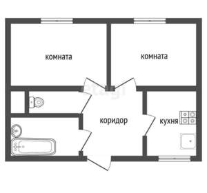 2-к квартира, вторичка, 65м2, 15/1 этаж