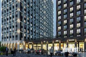 1-к квартира, строящийся дом, 50м2, 10/25 этаж