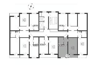 1-к квартира, вторичка, 42м2, 17/17 этаж
