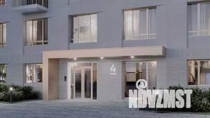 1-к квартира, строящийся дом, 44м2, 8/14 этаж