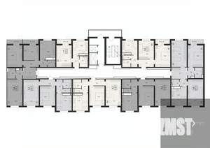 2-к квартира, вторичка, 53м2, 3/19 этаж