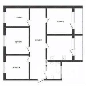 4-к квартира, вторичка, 79м2, 4/10 этаж