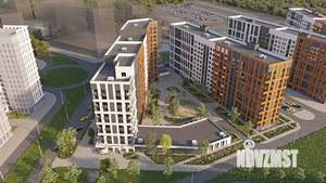 2-к квартира, строящийся дом, 54м2, 11/13 этаж