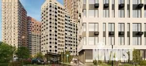 2-к квартира, строящийся дом, 64м2, 4/25 этаж