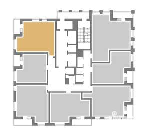 2-к квартира, вторичка, 46м2, 25/25 этаж