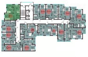 2-к квартира, вторичка, 47м2, 5/18 этаж