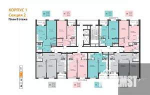 1-к квартира, вторичка, 44м2, 8/18 этаж
