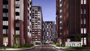 1-к квартира, строящийся дом, 34м2, 3/21 этаж