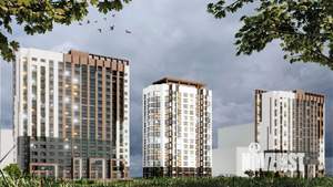 Студия квартира, строящийся дом, 14м2, 15/15 этаж