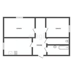 2-к квартира, вторичка, 43м2, 5/5 этаж
