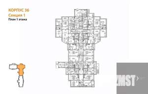 3-к квартира, вторичка, 73м2, 1/17 этаж