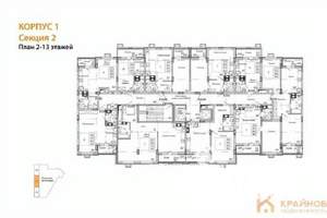 Студия квартира, сданный дом, 40м2, 8/15 этаж