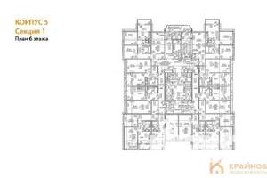 2-к квартира, вторичка, 58м2, 6/25 этаж