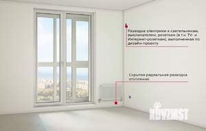 2-к квартира, вторичка, 45м2, 25/25 этаж