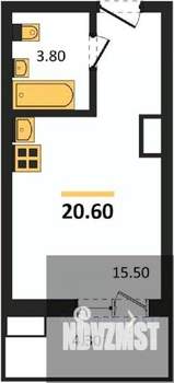 Студия квартира, вторичка, 21м2, 14/17 этаж
