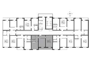 2-к квартира, вторичка, 62м2, 11/19 этаж