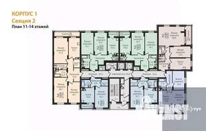 2-к квартира, вторичка, 66м2, 12/25 этаж