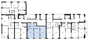 2-к квартира, вторичка, 78м2, 1/4 этаж