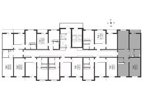 3-к квартира, вторичка, 89м2, 12/19 этаж