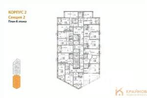 Студия квартира, вторичка, 31м2, 6/21 этаж