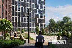 2-к квартира, строящийся дом, 59м2, 4/25 этаж