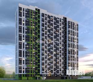 Студия квартира, строящийся дом, 27м2, 22/27 этаж