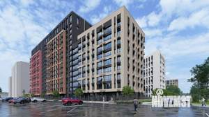 2-к квартира, строящийся дом, 53м2, 4/14 этаж