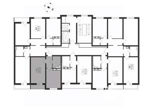 1-к квартира, вторичка, 42м2, 4/17 этаж