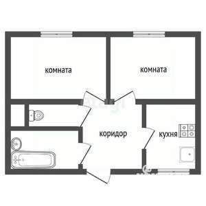 2-к квартира, вторичка, 65м2, 15/16 этаж