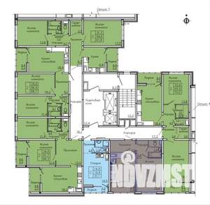 1-к квартира, вторичка, 43м2, 6/18 этаж