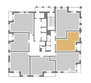 1-к квартира, вторичка, 38м2, 7/25 этаж
