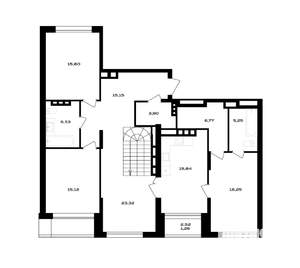 3-к квартира, вторичка, 126м2, 4/4 этаж