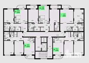 3-к квартира, вторичка, 66м2, 2/9 этаж