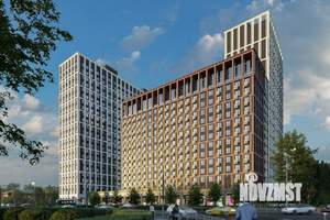 1-к квартира, строящийся дом, 51м2, 2/25 этаж