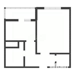 1-к квартира, вторичка, 40м2, 6/17 этаж