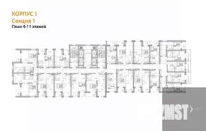 Студия квартира, вторичка, 22м2, 9/28 этаж
