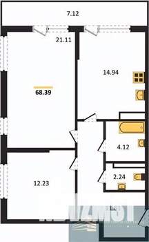 Фото квартиры на продажу (1)