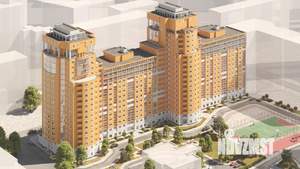 3-к квартира, строящийся дом, 97м2, 4/19 этаж
