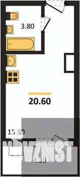 Студия квартира, вторичка, 21м2, 16/17 этаж