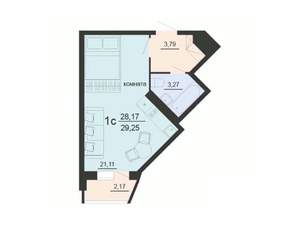 Студия квартира, вторичка, 29м2, 5/20 этаж