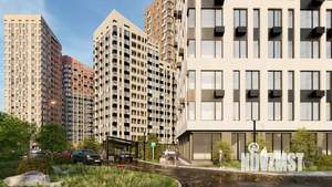 1-к квартира, строящийся дом, 41м2, 9/24 этаж