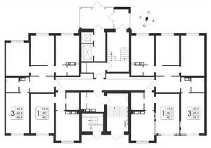 1-к квартира, вторичка, 40м2, 1/17 этаж