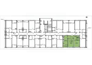 2-к квартира, вторичка, 63м2, 17/18 этаж