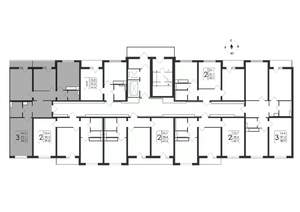 3-к квартира, вторичка, 85м2, 15/19 этаж