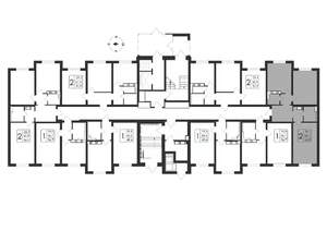 2-к квартира, вторичка, 66м2, 1/17 этаж