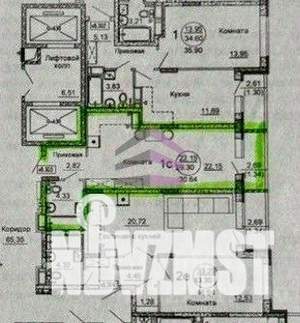 Студия квартира, вторичка, 31м2, 3/20 этаж