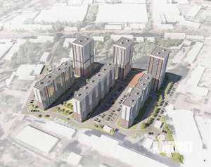 1-к квартира, строящийся дом, 21м2, 11/17 этаж