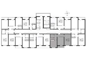 2-к квартира, вторичка, 60м2, 18/19 этаж