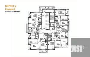 1-к квартира, вторичка, 28м2, 12/25 этаж