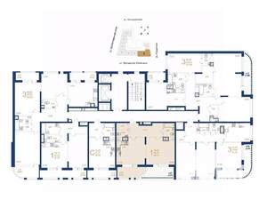 1-к квартира, вторичка, 61м2, 6/7 этаж